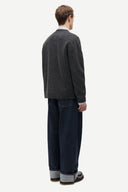 SWEATER SARICK DARK GREY MEL. / SAMSOE