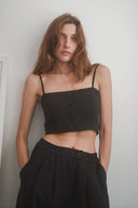 BUSTIER BLACK / COSSAC | https://www