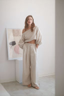 PANTALÓN LINO NATURAL / COSSAC | https://www