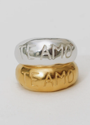 ANILLO TE AMO PLATA / ALHAJA | https://www