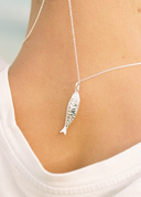 COLLAR SARDINA PLATA / ALHAJA | https://www