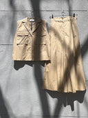 PANTALÓN ANCHO BEIGE / SOLOTRE | https://www