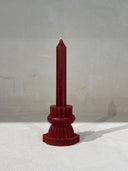 TOTEM MONOCROMO BURDEOS NAVIDAD / CALL ME CANDLE | https://www