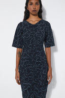VESTIDO POLA FLOWERS / RITA ROW