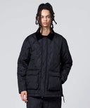CHAQUETA ACOLCHADA CON PLUMÓN NEGRA / TAION