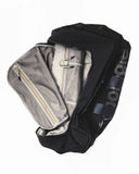 SUMMIT DUFFLE L (BLACK TECH SATEEN) / TOPOLOGIE | https://www
