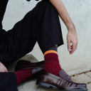 CALCETINES OVERLAP BURDEOS / BAHALANA