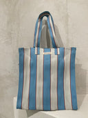 BOLSO AZUL Y BLANCO / ELIESAST | https://www