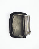 SUMMIT DUFFLE S (BLACK TECH SATEEN) / TOPOLOGIE | https://www