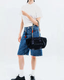 SUMMIT DUFFLE S (BLACK TECH SATEEN) / TOPOLOGIE | https://www