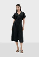 VESTIDO NEGRO LAURA / THINKING MU | https://www