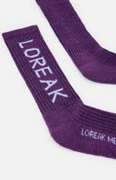 CALCETINES MUKIETA BURGUNDY / LOREAK MENDIAN