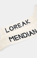 CALCETINES MUKIETA ECRU / LOREAK MENDIAN
