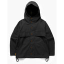 PARKA DE ALGODÓN ENCERADO NEGRA / SERVICE WORKS