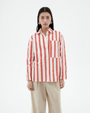 MARCELLE BLOUSE RED / THINKING MU | https://www