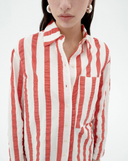 MARCELLE BLOUSE RED / THINKING MU | https://www