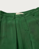 PANTALON VERDE CUPRO CIRILA / THINKING MU | https://www