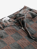 PANTALÓN VAQUERO ESTAMPADO MOM FIT  / BOBO CHOSES