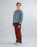 JERSEY BICOLOR DE LANA AZUL / BRAVA FABRICS