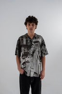 CAMISA RAYON JOURNAL B&W / GOODIES SPORTIVE