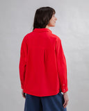 CAMISA OVERSIZE ROJA / BRAVA FABRICS