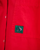 CAMISA OVERSIZE ROJA / BRAVA FABRICS