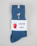 CALCETINES PEANUTS SNOOPY AZUL / BRAVA FABRICS