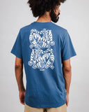 CAMISETA ASIS PERCALES TIGRIS AZUL / BRAVA FABRICS