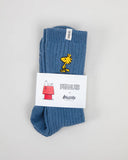 CALCETINES PEANUTS WOODSTOCK AZUL / BRAVA FABRICS