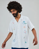 CAMISA ALOHA CHIRINGUITO BORDADO / BRAVA FABRICS