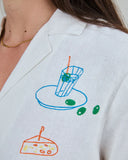 CAMISA ALOHA CHIRINGUITO BORDADO / BRAVA FABRICS