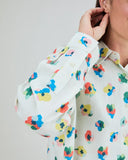 CAMISA MINI FLOWER ECRU / BRAVA FABRICS