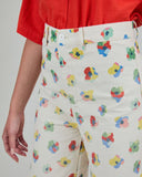 PANTALÓN MINI FLOWER CORTE RECTO / BRAVA FABRICS