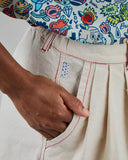 FALDA MIDI DENIM SLUB / BRAVA FABRICS