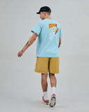 CAMISETA ROCKET ICECREAM AZUL / BRAVA FABRICS
