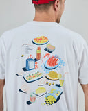 CAMISETA CHIRINGUITO OVERSIZE BLANCA / BRAVA FABRICS