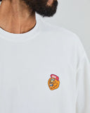CAMISETA ASIS PERCALES PARTY ANIMAL BLANCA / BRAVA FABRICS