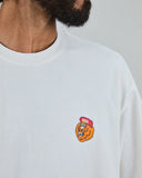 CAMISETA ASIS PERCALES PARTY ANIMAL BLANCA / BRAVA FABRICS