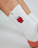 CALCETINES PEANUTS DOGHOUSE BLANCO / BRAVA FABRICS