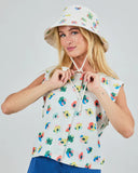 GORRO MINI FLOWER BUCKET CRUDO / BRAVA FABRICS