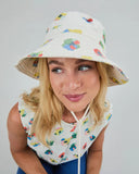 GORRO MINI FLOWER BUCKET CRUDO / BRAVA FABRICS
