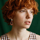 PENDIENTES "ORGANIC" ROSA / DEPEAPA