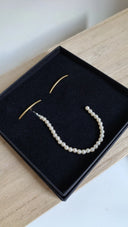 PENDIENTES ARCO PEARL / SEW A SONG