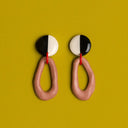 PENDIENTES "ORGANIC" ROSA / DEPEAPA