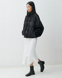 BOTIN NEGRO BLANCA / VAGABOND