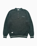 MAO COLLAR SWEATER GREEN / DITO COLLECTIVE