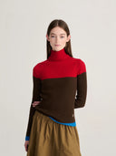 JERSEY CUELLO ALTO COLOR BLOCK   / BOBO CHOSES