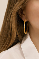 PENDIENTES HOOP HONEY / SASSTIE