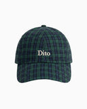 GORRA CUADROS AZUL - VERDE / DITO COLLECTIVE