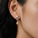 PENDIENTES  SPRINKLING ORO / HAPPY SMIRK